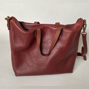 Madewell The Transport Satchel Leather Style B2135 Crossbody